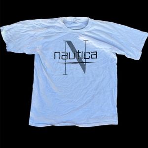 Nautica Men's White T-shirt